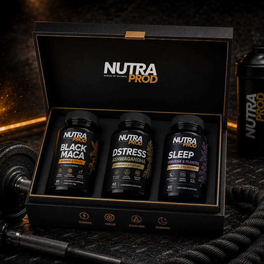 Pack Strong Nutra Prod - Black Maca + Dstress + Sleep